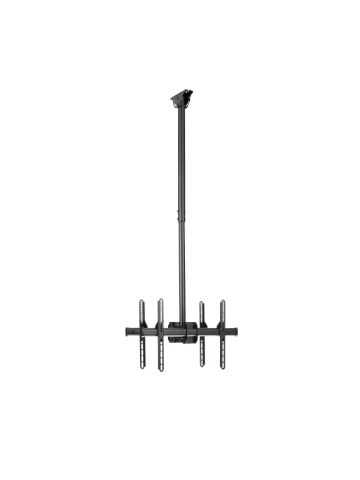 StarTech.com Dual TV Ceiling Mount - Back-to-Back Heavy Duty Hanging Dual Screen Mount with Adjustab