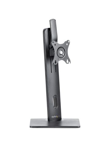 StarTech.com Free Standing Single Monitor Mount - Height Adjustable Monitor Stand - For VESA Mount Displays up to 32" (15lb/7kg) - Ergonomic Monitor Stand for Desk - Tilt/Swivel/Rotate