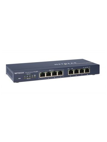 Netgear FS108P Unmanaged Fast Ethernet (10/100) Power over Ethernet (PoE)