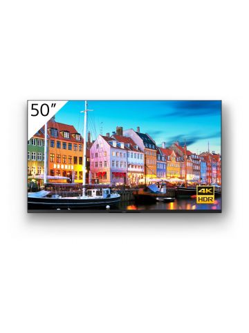 Sony FW-50BZ35J Signage Display Digital signage flat panel 127 cm (50") VA Wi-Fi 570 cd/m² 4K Ultra HD Black Built-in processor 24/7