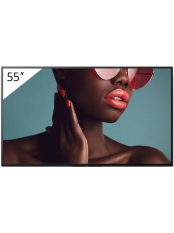 Sony FW-55BZ40L Signage Display Digital signage flat panel 139.7 cm (55") LCD Wi-Fi 700 cd/m² 4K Ultra HD Black Android 24/7