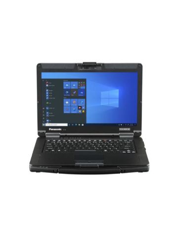 Panasonic Toughbook 55 Notebook 35.6 cm (14") Touchscreen Full HD Intel Core i5 8 GB DDR4-SDRAM 512 GB SSD Wi-Fi 6 (802.11ax) Windows 10 Pro Black, Silver