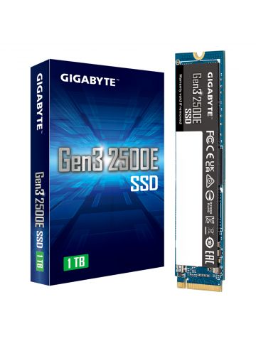 Gigabyte Gen3 2500E SSD 1TB M.2 1000 GB PCI Express 3.0 3D NAND NVMe