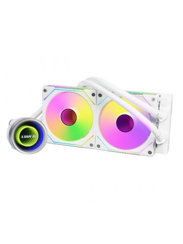 Lian Li Galahad II Trinity Computer case All-in-one liquid cooler 12 cm White 1 pc(s)