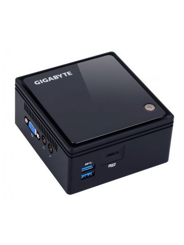 Gigabyte GB-BACE-3160 PC/workstation barebone J3160 1.6 GHz 0.69L Sized PC Black