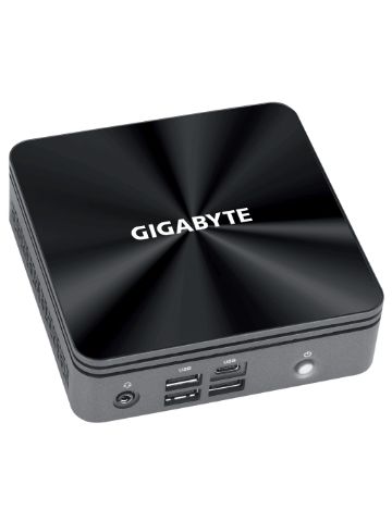 Gigabyte GB-BRI7-10710 PC/workstation barebone Black BGA 1528 i7-10710U 1.1 GHz