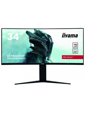 iiyama G-MASTER GB3466WQSU-B1 LED display 86.4 cm (34") 3440 x 1440 pixels UWQHD Black