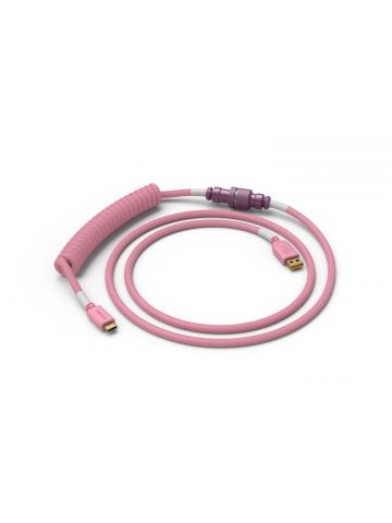 Glorious PC Gaming Race Coiled Pink 1.37 m USB Type-A, USB Type-C