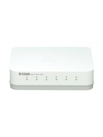 D-Link GO-SW-5G Unmanaged L2 Gigabit Ethernet (10/100/1000) White