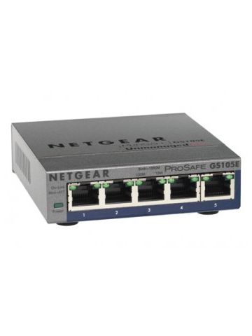 Netgear GS105PE-10000S 5-Port PoE Gigabit Ethernet Plus Switch