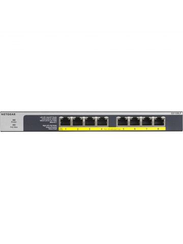 Netgear GS108LP-100NAS 8Port Gigb Ethernet PoE