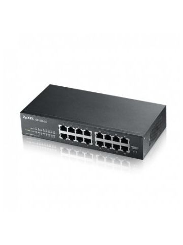 Zyxel GS1100-24E Unmanaged L2+ Gigabit Ethernet (10/100/1000) Black