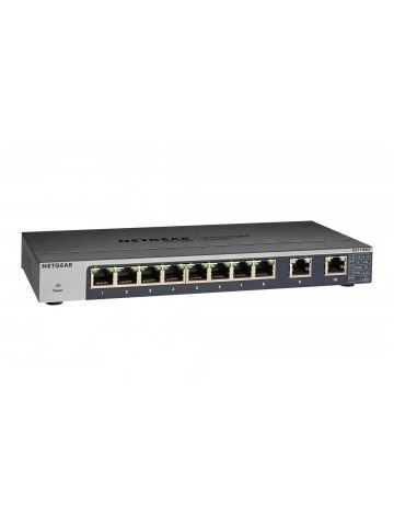 Netgear GS110MX Unmanaged 10G Ethernet (100/1000/10000) Black