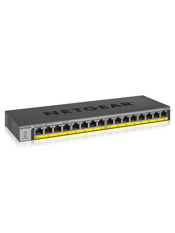 Netgear GS116LP-100NAS 16-Port PoE/PoE+ Gigabit Ethernet