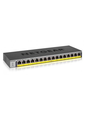 Netgear GS116PP-100EUS Unmanaged Gigabit Ethernet Power over Ethernet (PoE)