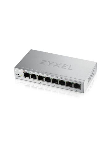 Zyxel GS1200-8 Managed Gigabit Ethernet (10/100/1000) Silver