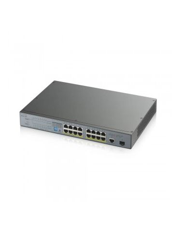 Zyxel GS1300-18HP Unmanaged Gigabit Ethernet (10/100/1000) Gray Power over Ethernet (PoE)