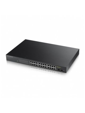 Zyxel GS1900-24HP Managed L2 Gigabit Ethernet (10/100/1000) Black