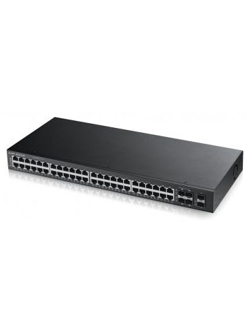 Zyxel GS2210-48 L2 Gigabit Ethernet (10/100/1000) Black 1U