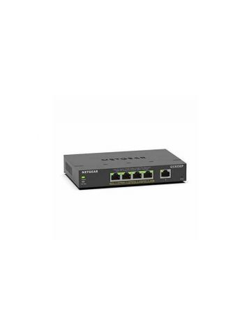 Netgear Gs305ep-100nas 5-port Gigabit Ethernet Poe+ Smart Managed Plus Switch