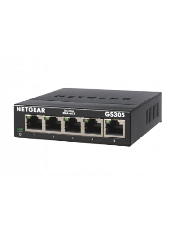 NETGEAR GS305v3 — 5 Port Gigabit Ethernet Unmanaged Switch