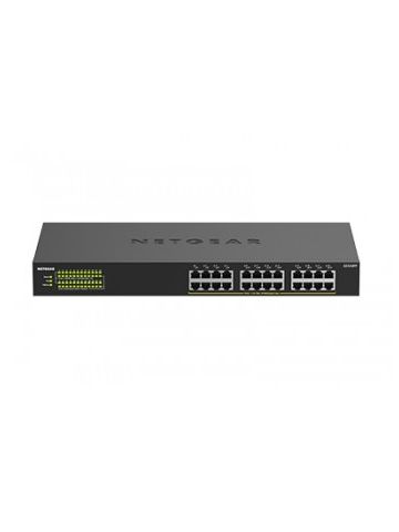 Netgear GS324PP Unmanaged Gigabit Ethernet (10/100/1000) Black Power over Ethernet (PoE)