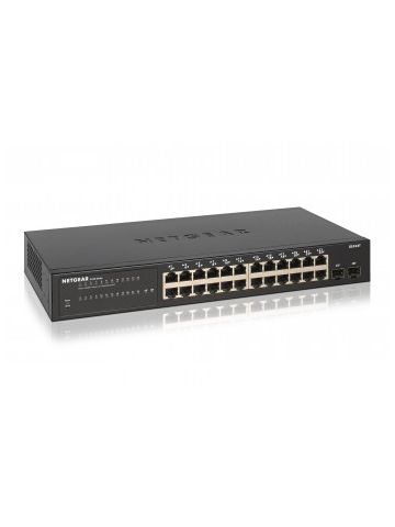 Netgear GS324T Managed Gigabit Ethernet (10/100/1000) Black