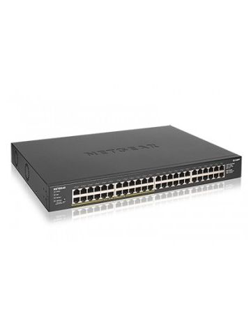 Netgear GS348PP Unmanaged Gigabit Ethernet (10/100/1000) Black Power over Ethernet (PoE)
