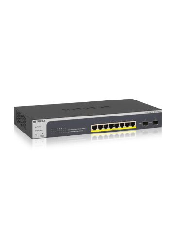 Netgear GS510TLP-100EUS Managed L2/L3/L4 Gigabit Ethernet Black Power over (PoE)