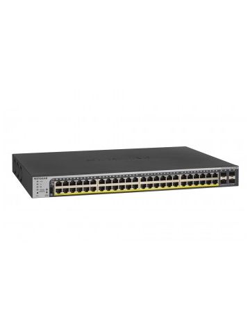 Netgear GS752TPP Managed L2/L3/L4 Gigabit Ethernet (10/100/1000) Black 1U Power over Ethernet (PoE)