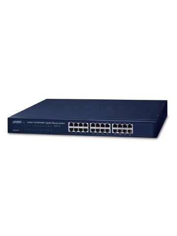 Cablenet 24 Port 10/100/1000 Mbps Gigabit Ethernet Switch 19inch