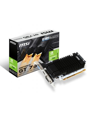 MSI GT 710 2GD3H LP graphics card NVIDIA GeForce GT 730 2 GB GDDR3