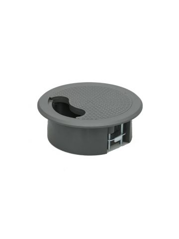 POWERDATA 46MM DESK CUT-OUT GREY GROMMET