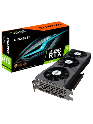 Gigabyte GeForce RTX 3070 EAGLE OC 8G (rev. 2.0) NVIDIA 8 GB GDDR6