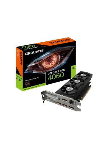 Gigabyte GeForce RTX 4060 OC Low Profile 8G NVIDIA GeForce RTX­ 4060 8 GB GDDR6