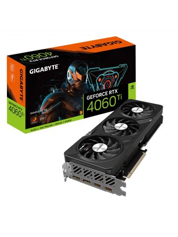 Gigabyte GAMING GeForce RTX­­ 4060 Ti OC 8G NVIDIA GeForce RTX 4060 Ti 8 GB GDDR6