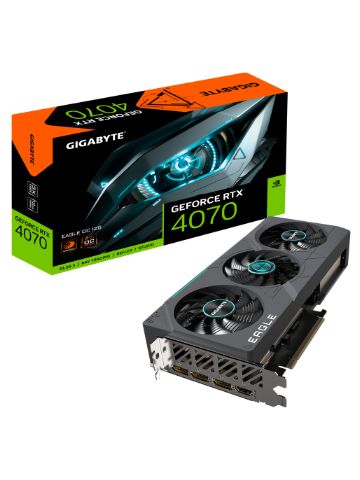 Gigabyte GV-N4070EAGLE OC-12GD graphics card NVIDIA GeForce RTX 4070 12 GB GDDR6X