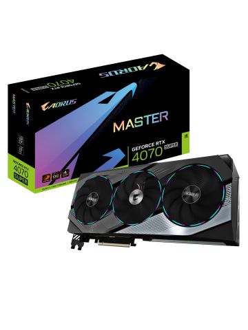 GIGABYTE AORUS GeForce RTX 4070 SUPER MASTER 12G NVIDIA 12 GB GDDR6X