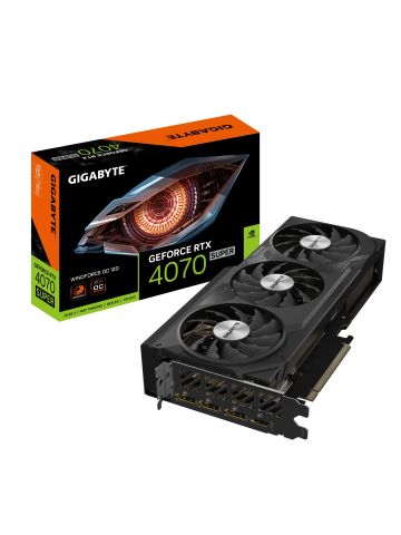 Gigabyte GeForce RTX 4070 SUPER WINDFORCE OC 12G NVIDIA 12 GB GDDR6X