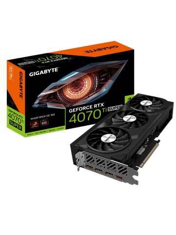 Gigabyte GeForce RTX 4070 Ti SUPER WINDFORCE OC 16G NVIDIA 16 GB GDDR6X