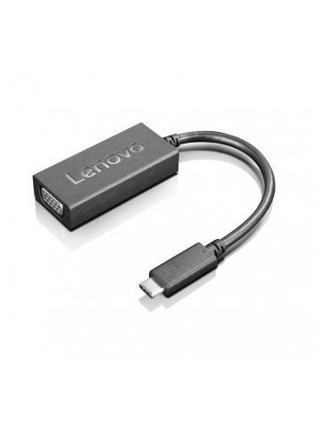 Lenovo GX90M44574 cable interface/gender adapter USB-C VGA Black