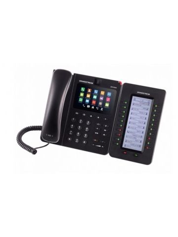 Grandstream Networks GXV3240 IP phone Black Wired handset LCD 6 lines Wi-Fi