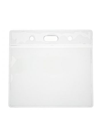 Digital ID Clear Vinyl ID Card Holder, Eco Friendly - Landscape (Pack of 100)