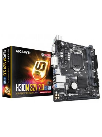 Gigabyte H310M S2V 2.0 motherboard LGA 1151 (Socket H4) Micro ATX Intel H310