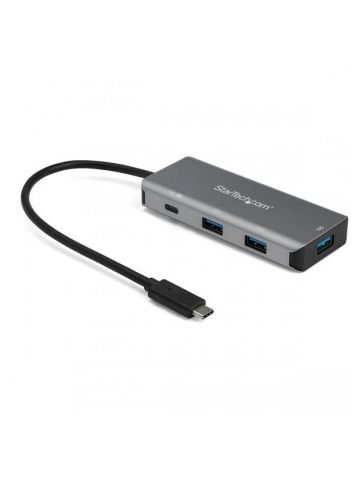 StarTech.com 4-Port USB-C Hub with Power Delivery - 10Gbps - 3x USB-A & 1x USB-C