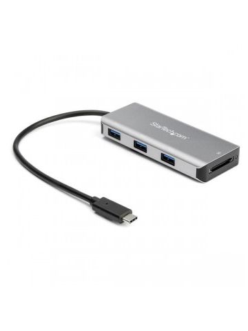 StarTech.com 3-Port USB-C Hub with SD Card Reader - 10Gbps - 3x USB-A