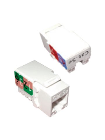 Cablenet Cat5e UTP 110 IDC Keystone White