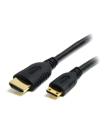 StarTech.com 0.5m High Speed HDMI Cable with Ethernet - HDMI to HDMI Mini- M/M