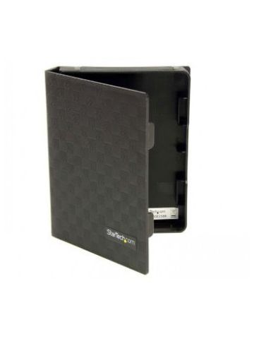 StarTech.com 2.5in Anti-Static Hard Drive Protector Case - Black (3pk)