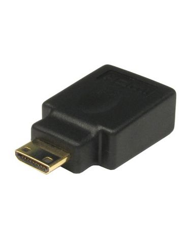 Cables Direct Mini HDMI - HDMI m/f Black